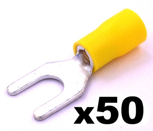 Gelb 6mm isoliert gabel - 6mm,