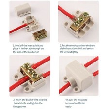 5 Stück Drahtklemmen 1000V